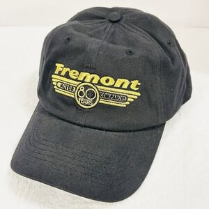 Fremont Motor Companies 80 Years Hat Cap Adjustable Strapback Black Outdoors